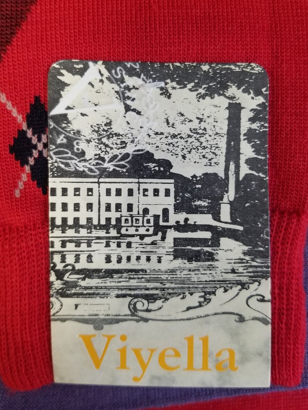 5 Pairs Of Iconic British Wool Viyella Men's Dress Socks - Picture 3 of 4